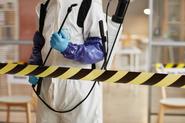 Professional Biohazard Cleanup technician working in Manchester, MD